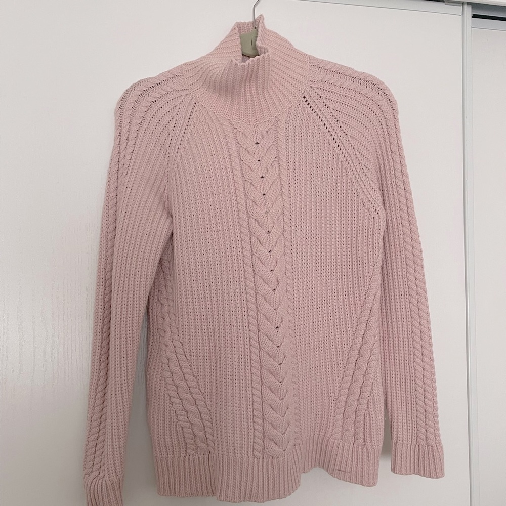 Lululemon Cable Mock Neck Sweater